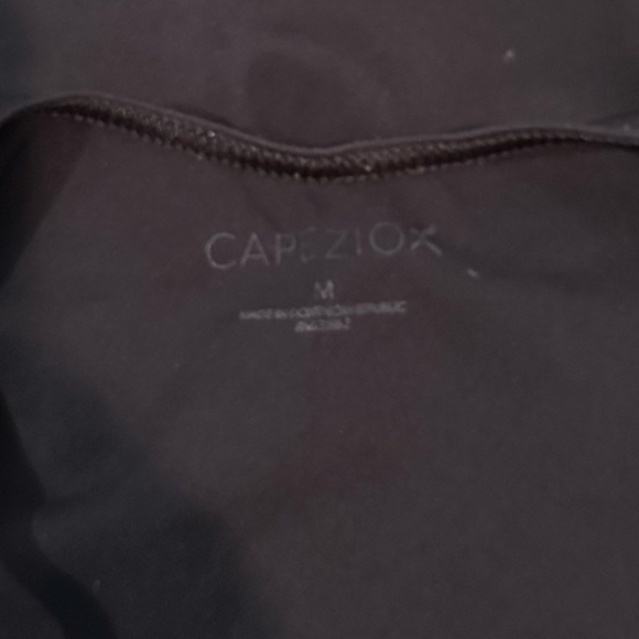 Capezio Basic High-Neck Tank Black Leotard Size Medium - Picture 4 of 5